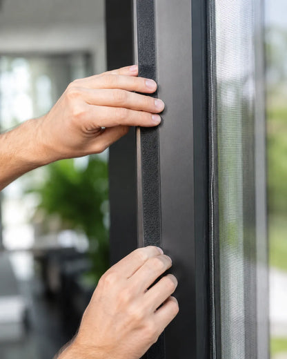 Moustiquaire magnétique pour porte