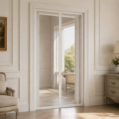 Moustiquaire magnétique pour porte